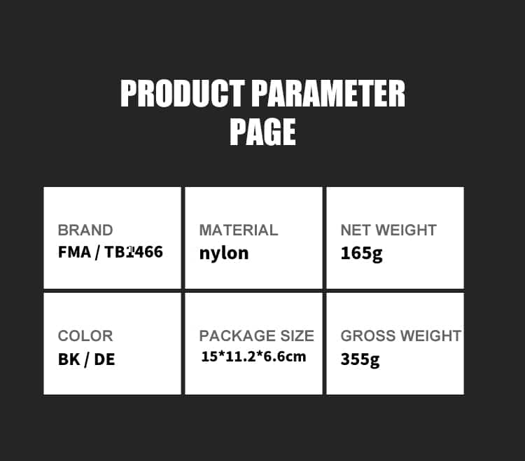 FMA MAWL-C+ Weapon Light (Nylon Version) Black / Dark Earth-FMA Tactical Gear-Socom Tactical Airsoft