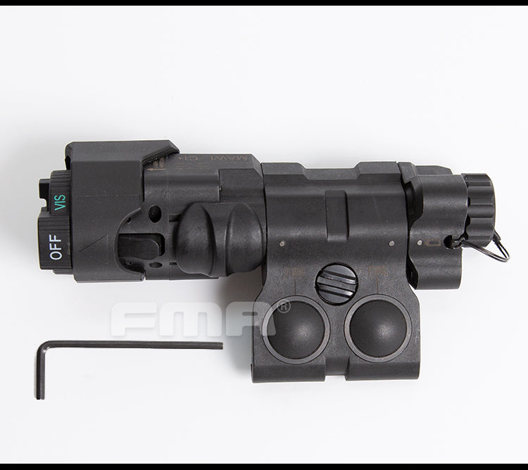 FMA MAWL-C+ Weapon Light (Nylon Version) Black / Dark Earth-FMA Tactical Gear-Socom Tactical Airsoft