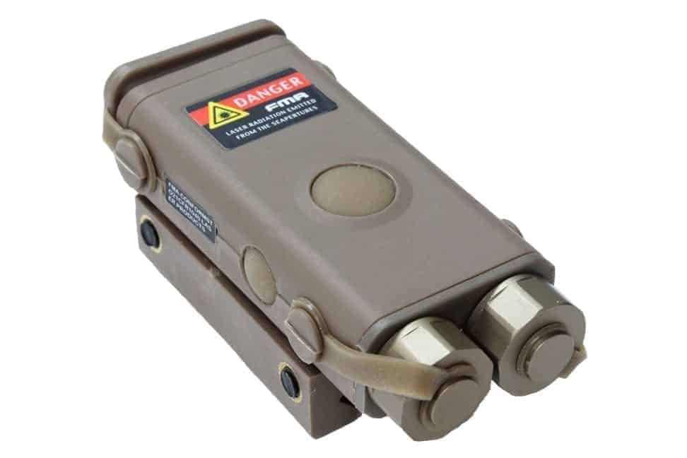 FMA PEQ-10 PRO-laser - Dark Earth-FMA Tactical Gear-Socom Tactical Airsoft