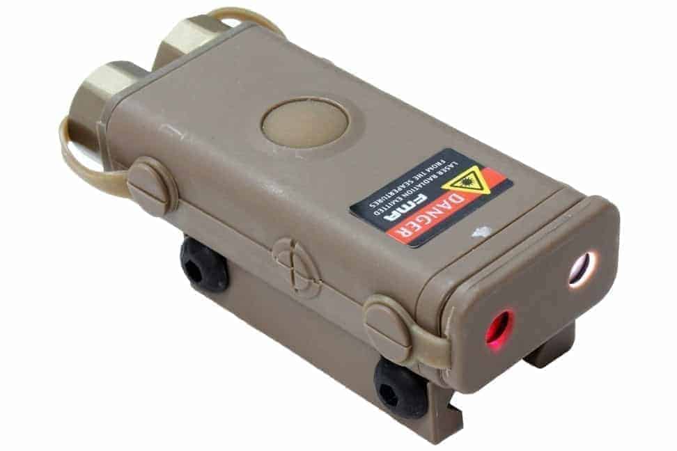 FMA PEQ-10 PRO-laser - Dark Earth-FMA Tactical Gear-Socom Tactical Airsoft