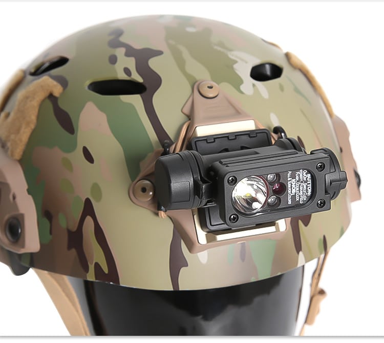 FMA Rattler Compact II Hands Free Light Black / Dark Earth-FMA Tactical Gear-Socom Tactical Airsoft