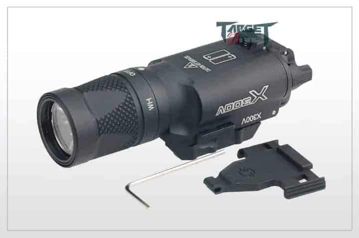 FMA Target one X300V Pistol torch with Strobe-FMA Tactical Gear-Socom Tactical Airsoft