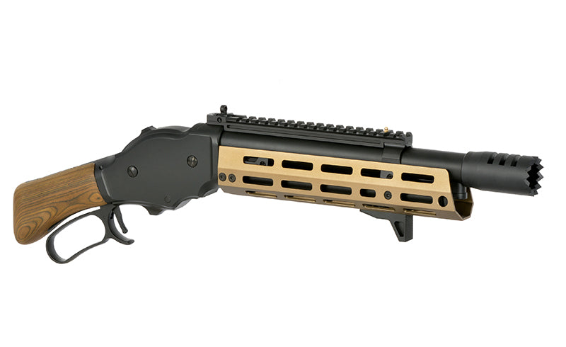 Golden Eagle AT8701T Lever Action Shotgun - Tan-Golden Eagle-Socom Tactical Airsoft