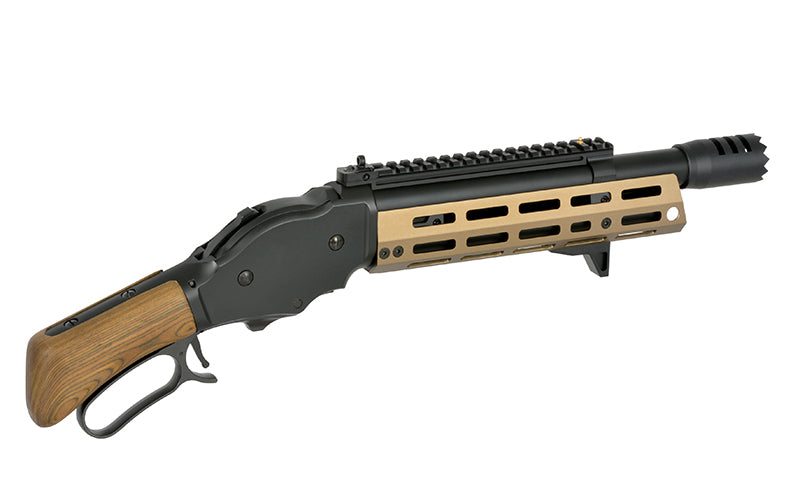 Golden Eagle AT8701T Lever Action Shotgun - Tan-Golden Eagle-Socom Tactical Airsoft