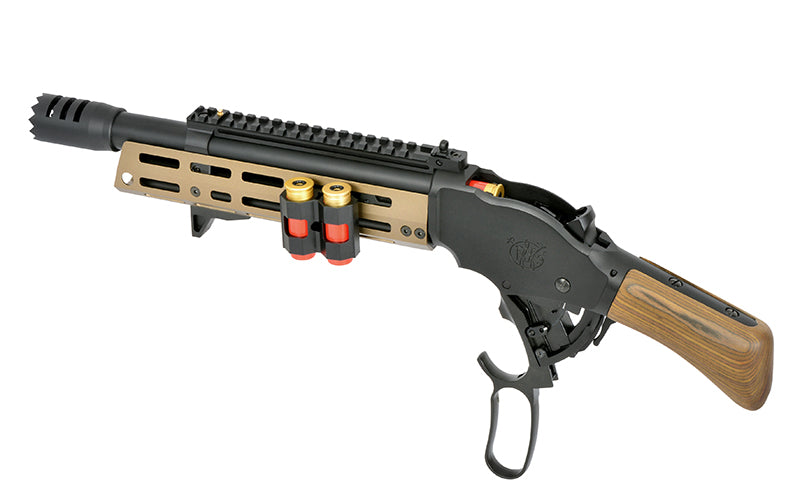 Golden Eagle AT8701T Lever Action Shotgun - Tan-Golden Eagle-Socom Tactical Airsoft