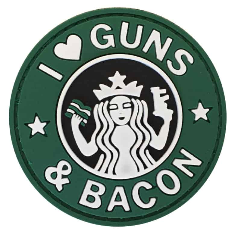 I Love Guns & Bacon Patch-The Patch Board-Socom Tactical Airsoft