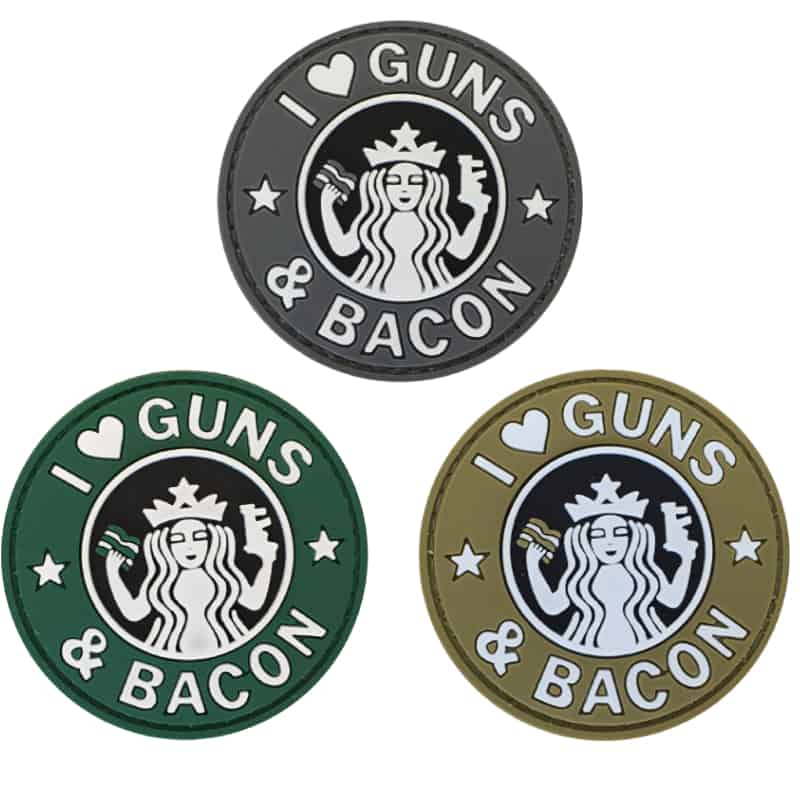 I Love Guns & Bacon Patch-The Patch Board-Socom Tactical Airsoft