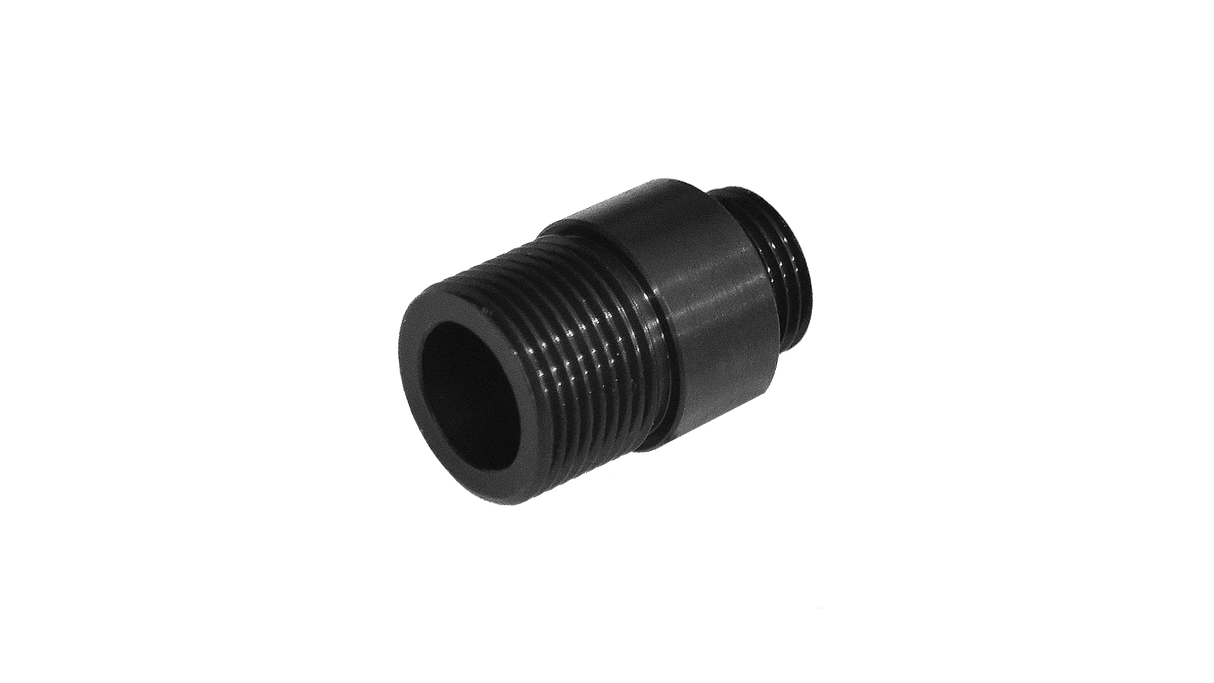 ICS BLE outer barrel adapter 11mm CCW to 14mm CCW-ICS Airsoft-Socom Tactical Airsoft