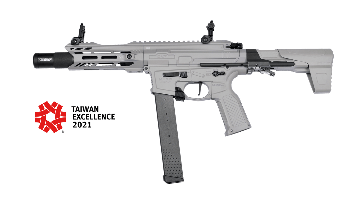 ICS CXP-Mars PDW9 with Mosfet (Urban Grey)-ICS Airsoft-Socom Tactical Airsoft