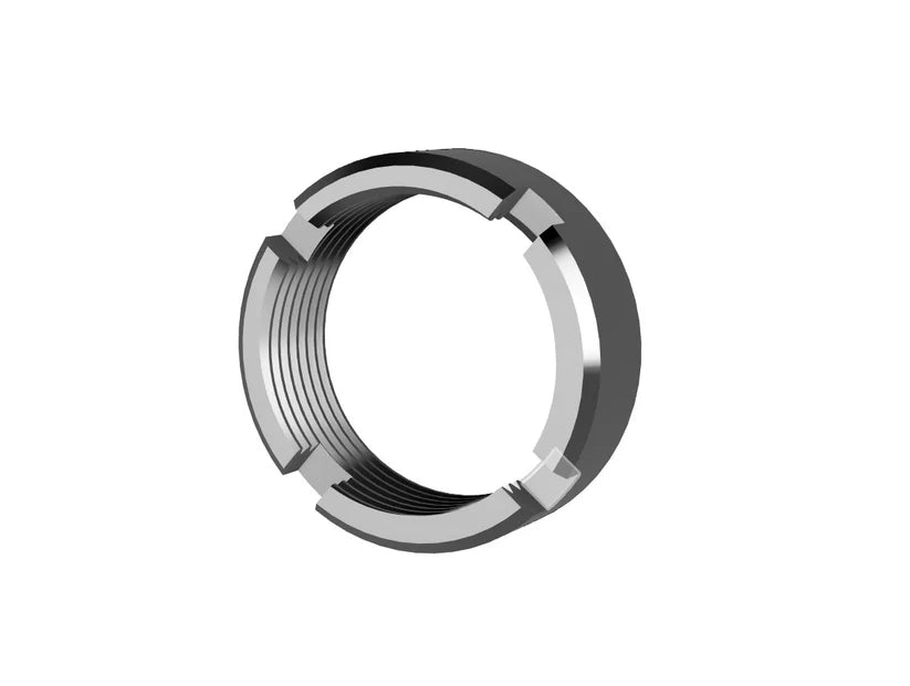 Jaeger Precision Stainless Steel Barrel Nut for TM MK18 NGRS & GBBR-Jaeger Precision-Socom Tactical Airsoft