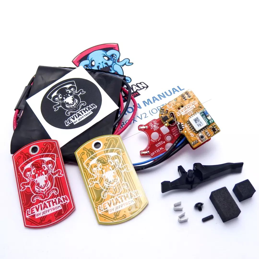 Jefftron Leviathan - Limited Edition RFTS Optical V2 Rear Wired With Trigger-Jefftron Airsoft Mosfet-Socom Tactical Airsoft