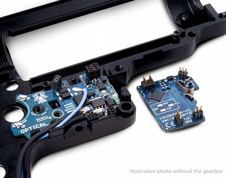 Jefftron Leviathan - RFTS Optical V2 Rear Wired With Trigger-Jefftron Airsoft Mosfet-Socom Tactical Airsoft