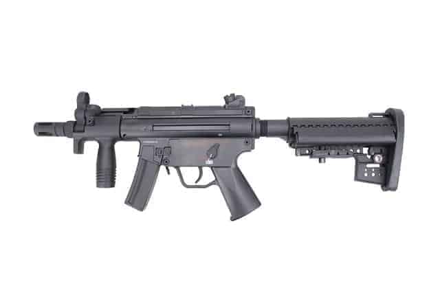 JG MP5k w/ M4 stock tube (205t)-Jing Gong JG works-Socom Tactical Airsoft