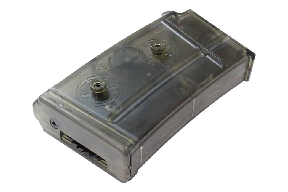 JG Small Sig 551/552 High Cap Magazine - 220 rounds-Jing Gong JG works-Socom Tactical Airsoft