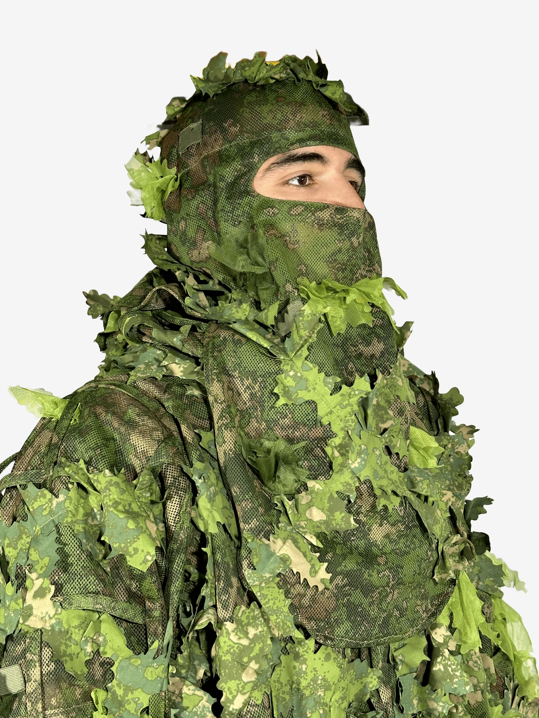 KMCS Balaclava Green-Kicking Mustang Concealment System-Socom Tactical Airsoft