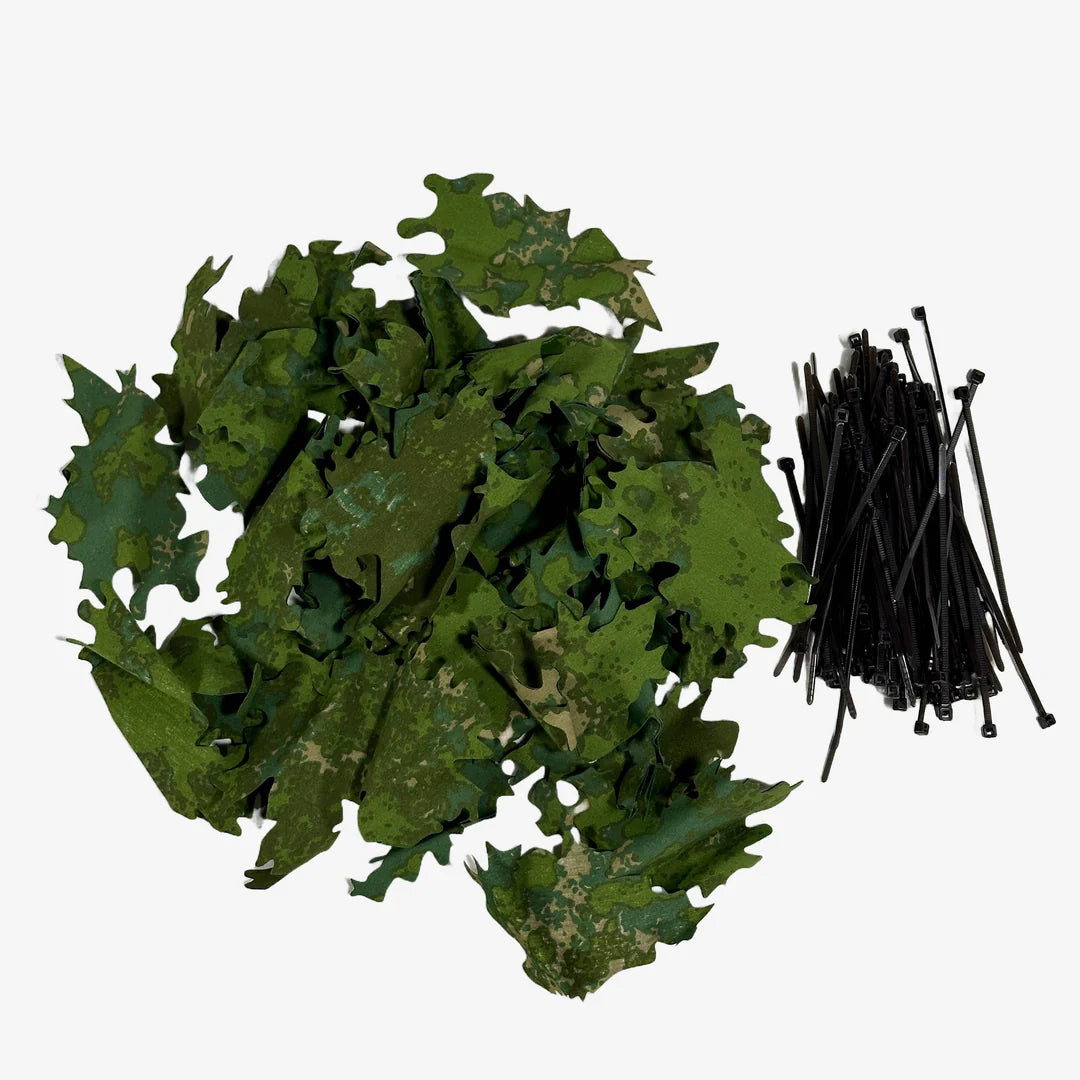 KMCS Ghillie Leafs (Various Colours)-Kicking Mustang Concealment System-Socom Tactical Airsoft