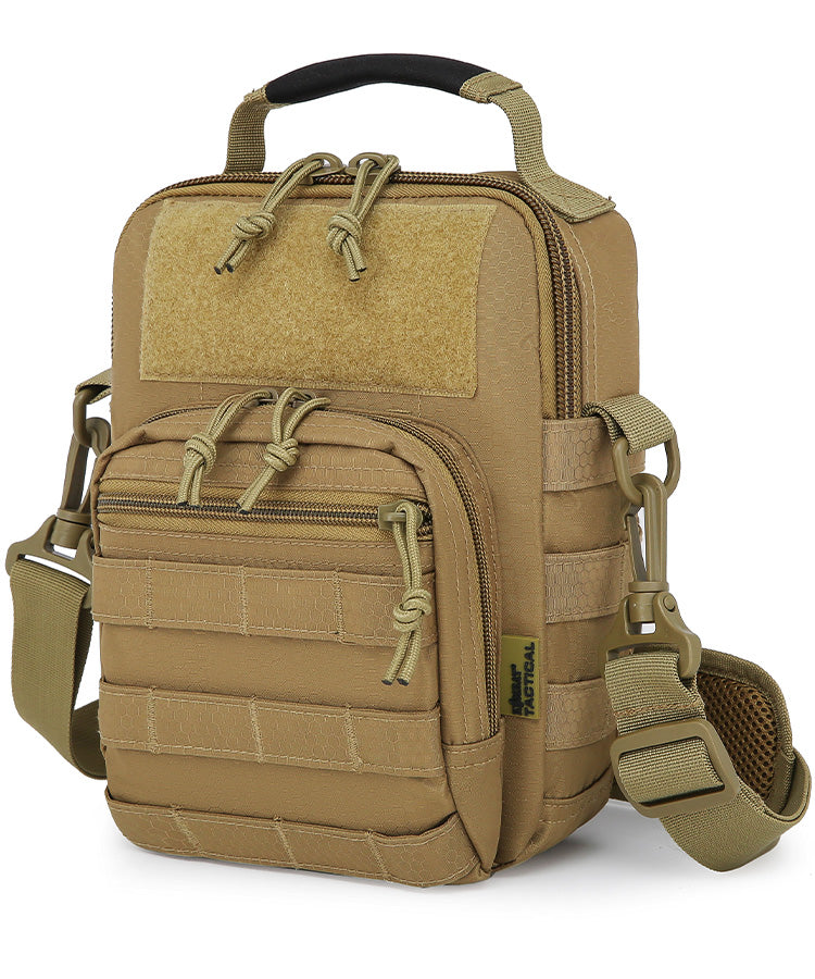 Kombat Explorer Shoulder Bag (Various Colours)-Kombat UK-Socom Tactical Airsoft