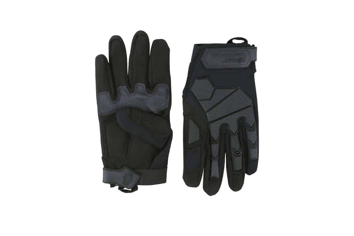 Kombat UK Alpha Tactical Gloves - Black-Kombat UK-Socom Tactical Airsoft