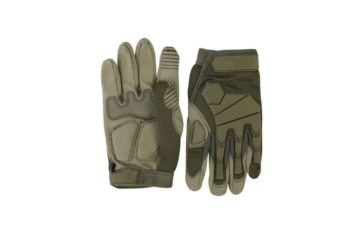 Kombat UK Alpha Tactical Gloves - Coyote-Kombat UK-Socom Tactical Airsoft