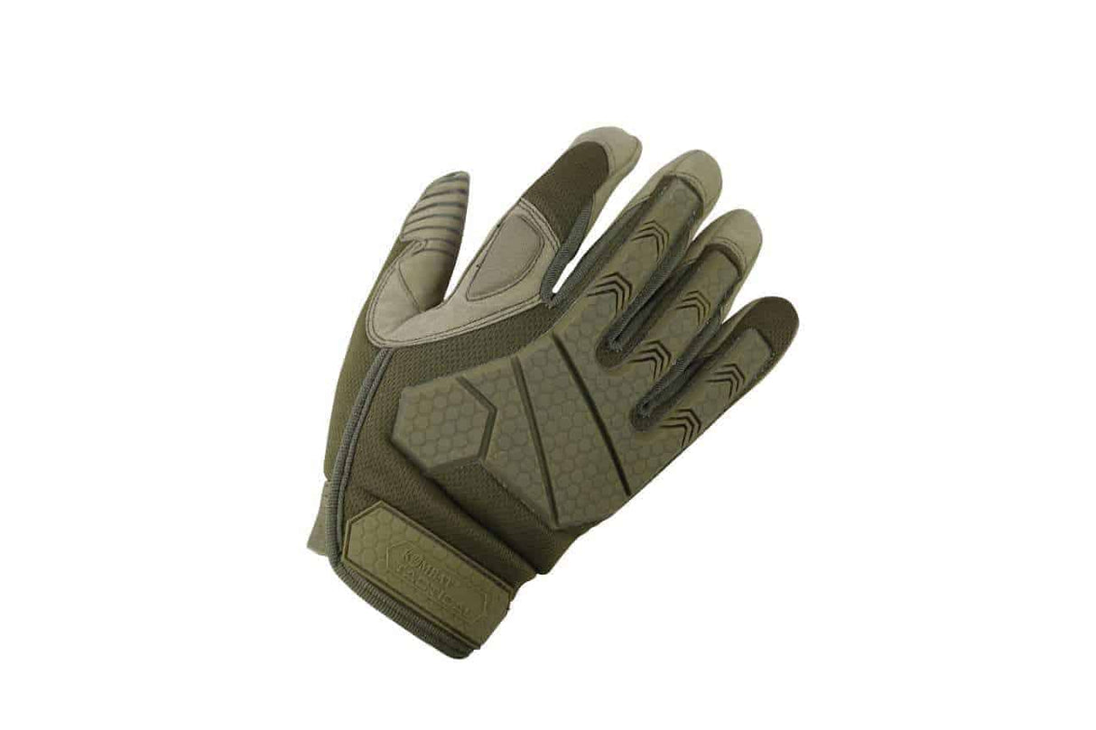 Kombat UK Alpha Tactical Gloves - Coyote-Kombat UK-Socom Tactical Airsoft
