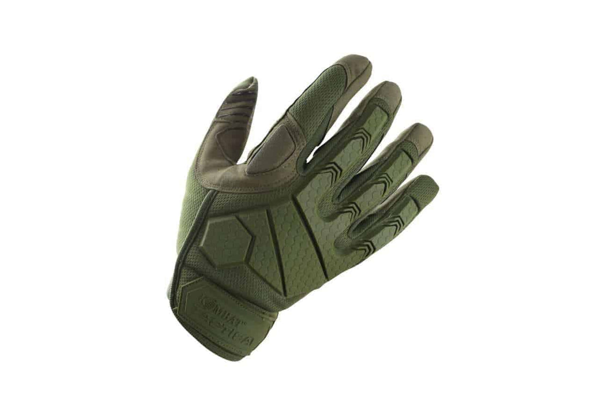 Kombat UK Alpha Tactical Gloves - Olive-Kombat UK-Socom Tactical Airsoft