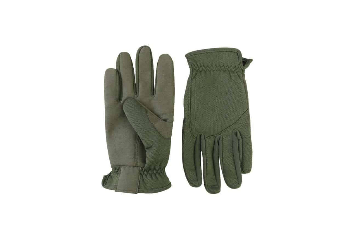 Kombat UK Delta Fast Gloves - Olive-Kombat UK-Socom Tactical Airsoft