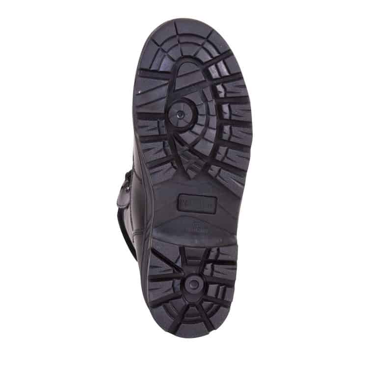 Kombat UK Leather Patrol Boot 8" - Black-Kombat UK-Socom Tactical Airsoft