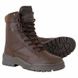 Kombat UK Leather Patrol Boot 8" - Brown-Kombat UK-Socom Tactical Airsoft
