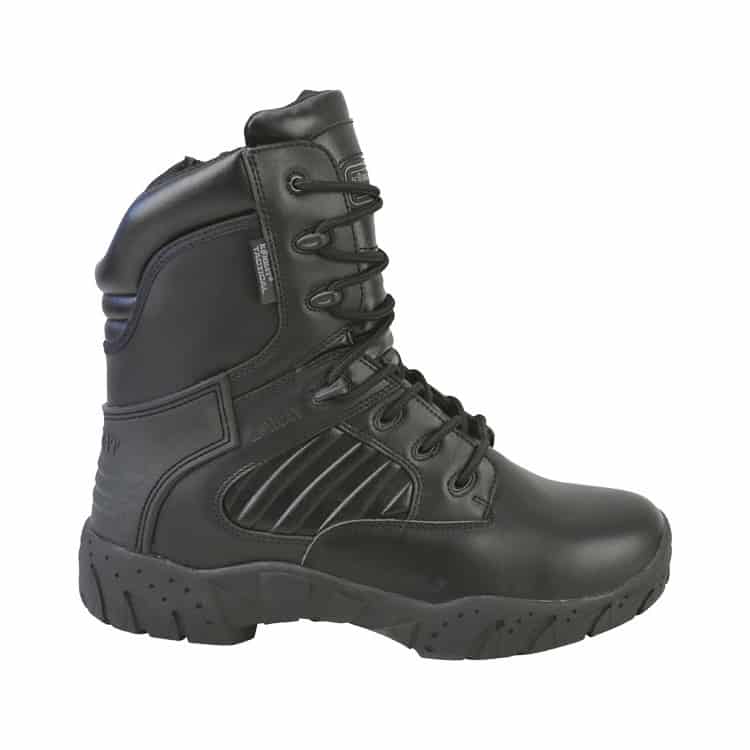Kombat UK Leather Tactical Pro Boots 8" - Black-Kombat UK-Socom Tactical Airsoft