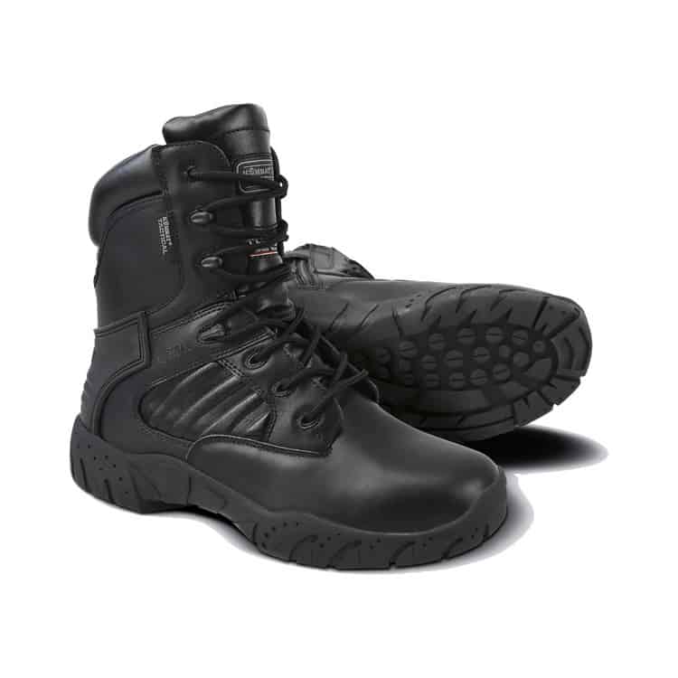 Kombat UK Leather Tactical Pro Boots 8" - Black-Kombat UK-Socom Tactical Airsoft