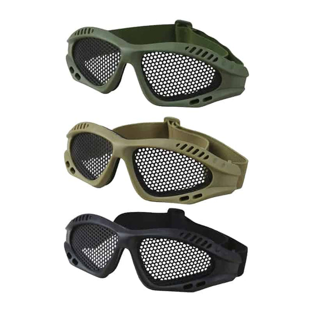 Kombat UK Mesh Glasses-Kombat UK-Socom Tactical Airsoft
