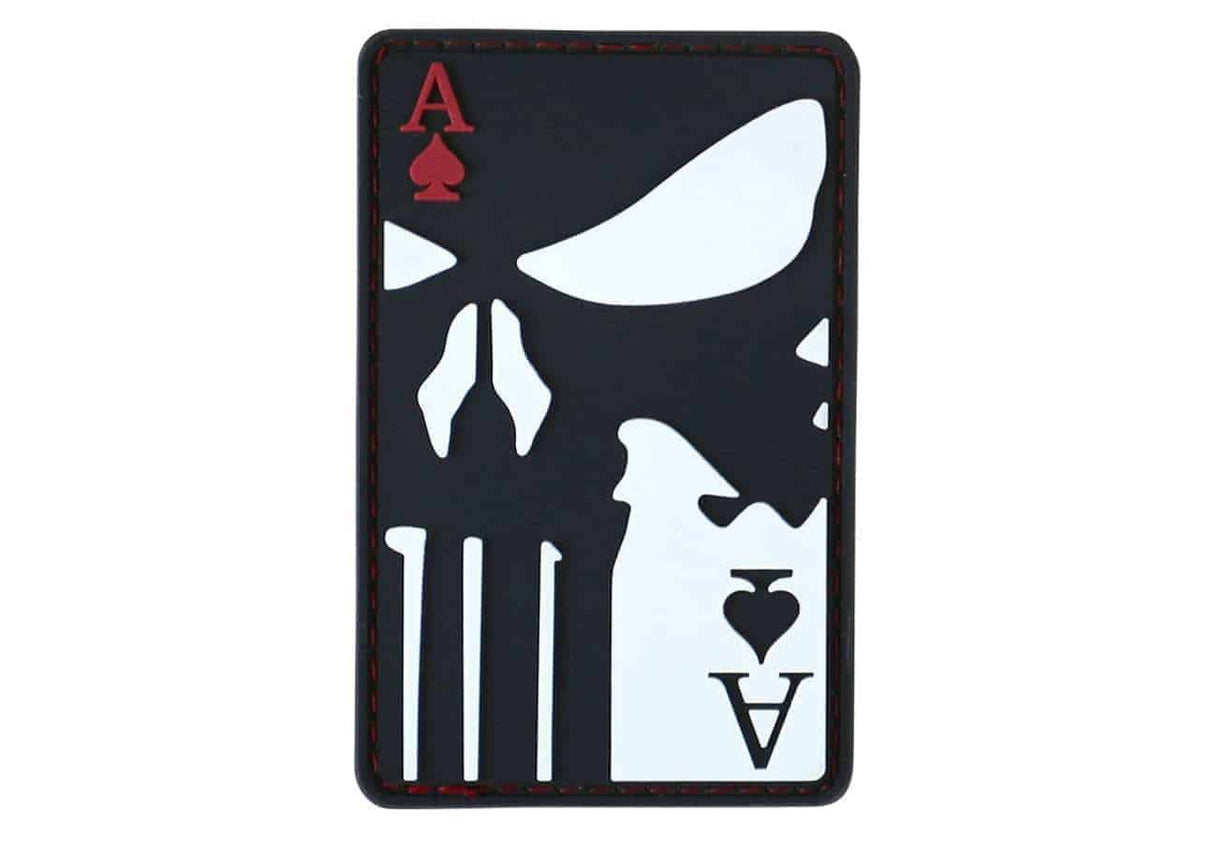 Kombat UK Punisher Ace of spades patch-Kombat UK-Socom Tactical Airsoft