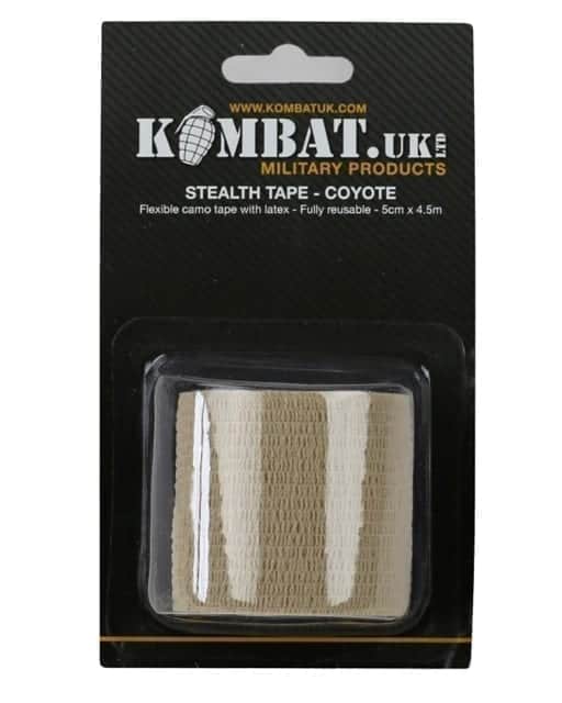 Kombat UK Stealth Tape - Coyote-Kombat UK-Socom Tactical Airsoft