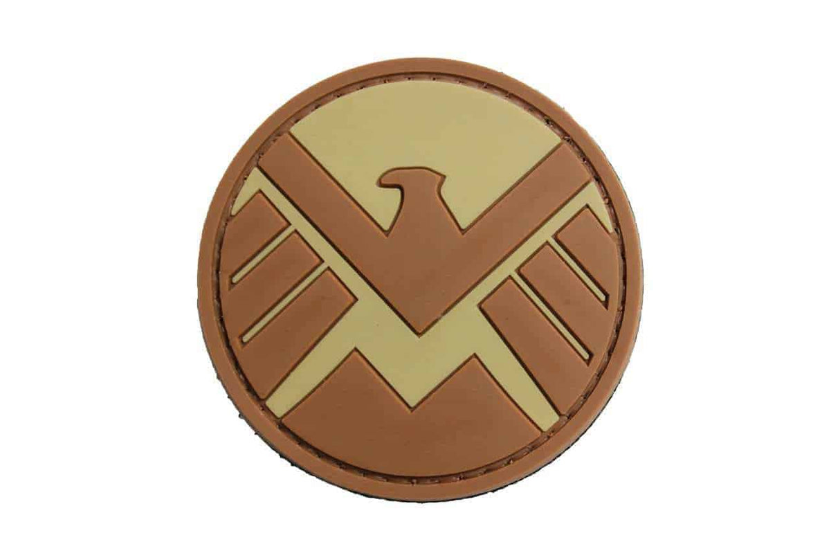 Marvel Shield (Tan) Morale patch-Socom Tactical Airsoft-Socom Tactical Airsoft
