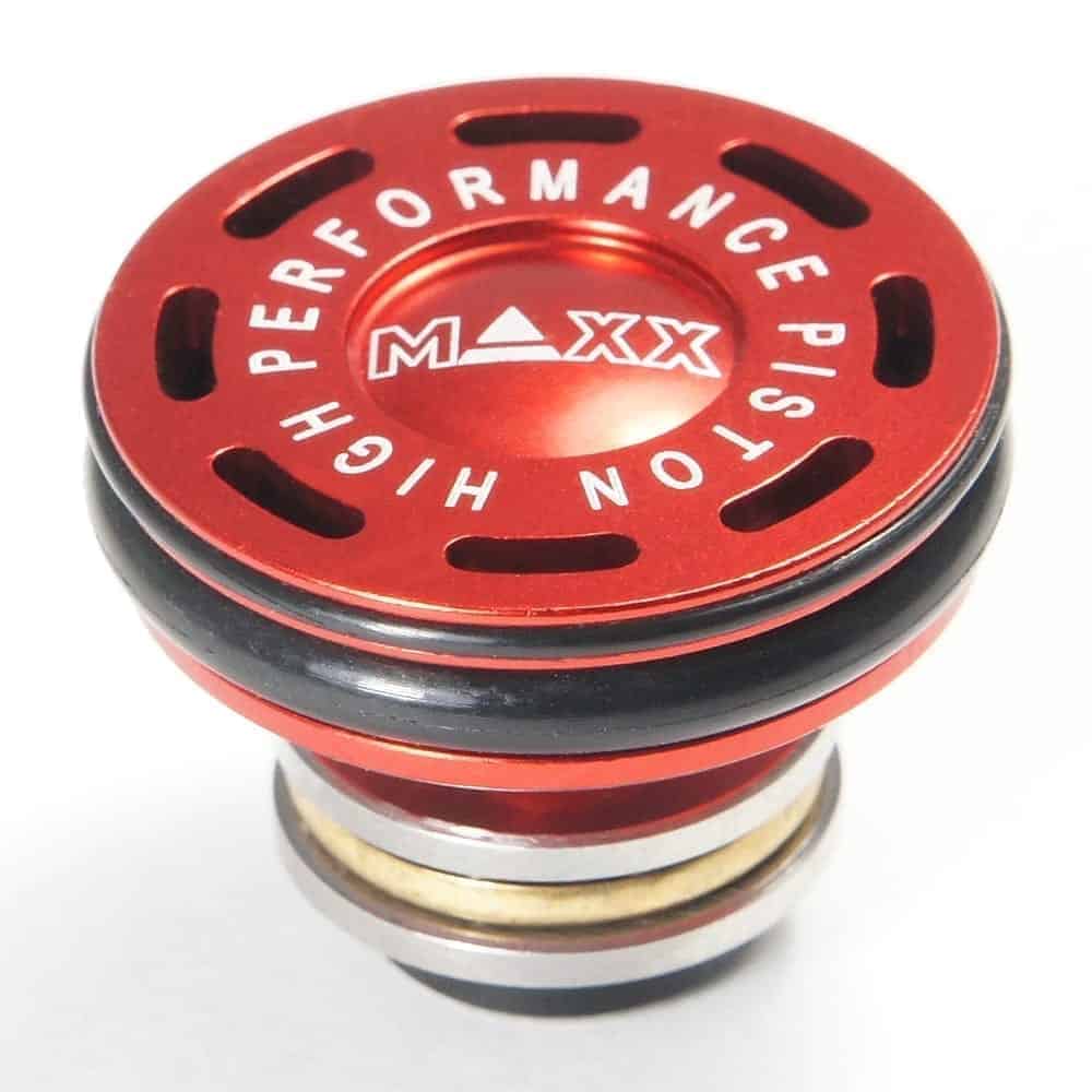 MAXX Model CNC Aluminum Double O-Ring Ball Bearing AEG Piston Head-MAXX Model-Socom Tactical Airsoft