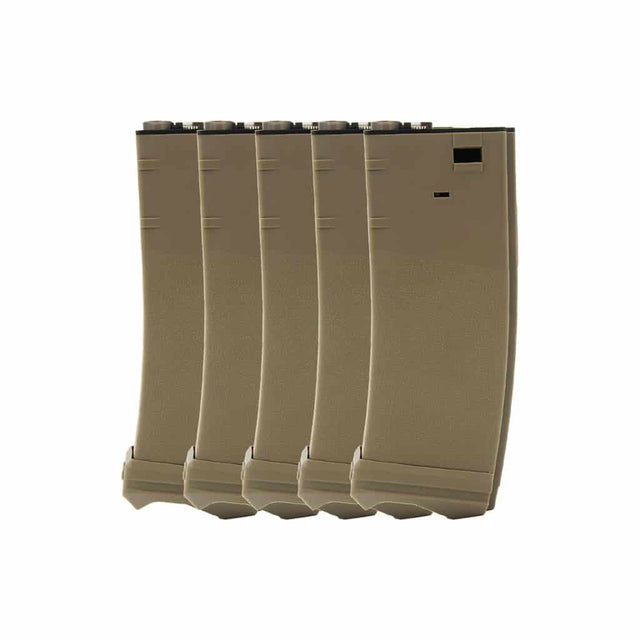 Modify 190 Round XTC M4 Mid Cap Magazine (Tan) Box Of 5-Modify-Socom Tactical Airsoft