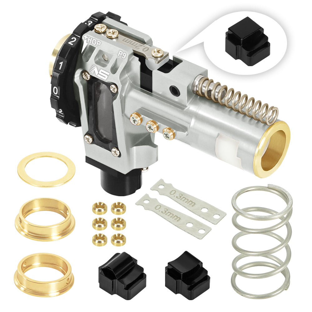 Nexxspeed CNC Aluminum Hopup Chamber for M4 AEG-NexxSpeed Pistol Upgrades-Socom Tactical Airsoft