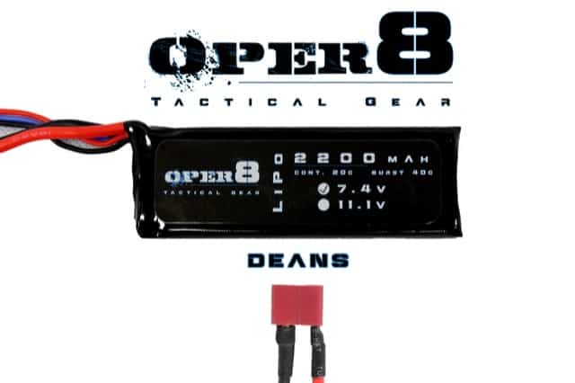 Oper8 7.4v Lipo Block 2200MAH Battery-Oper8 Power-Socom Tactical Airsoft