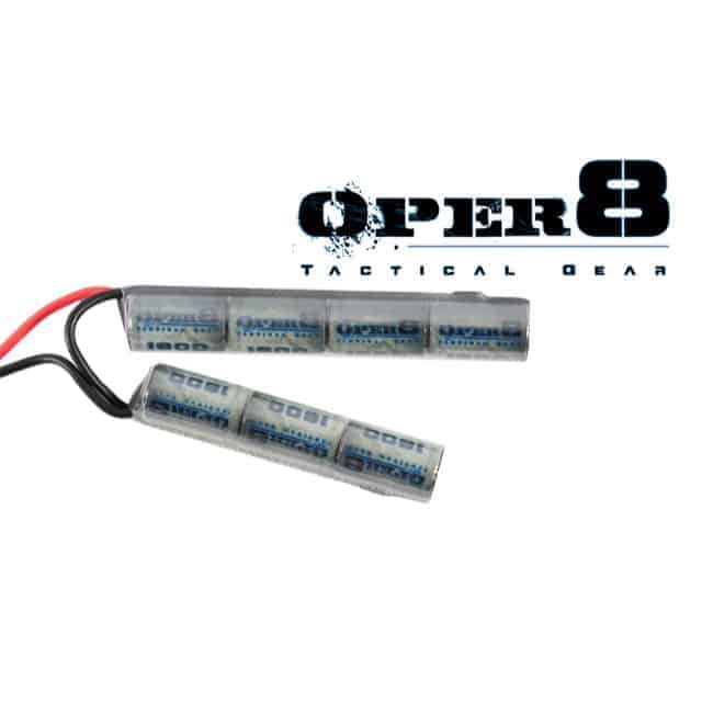Oper8 8.4v 1600MAH Crane Stock Battery-Oper8 Power-Socom Tactical Airsoft