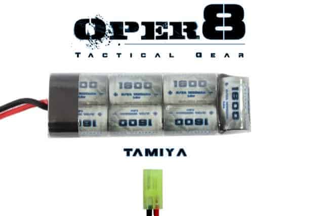 Oper8 8.4v 1600MAH Mini Battery-Oper8 Power-Socom Tactical Airsoft
