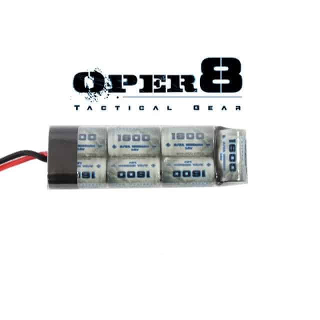 Oper8 8.4v 1600MAH Mini Battery-Oper8 Power-Socom Tactical Airsoft