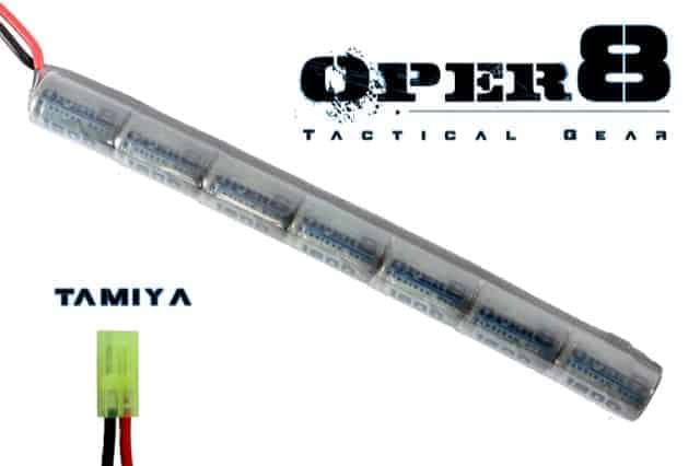 Oper8 8.4v 1600MAH Stick Battery-Oper8 Power-Socom Tactical Airsoft