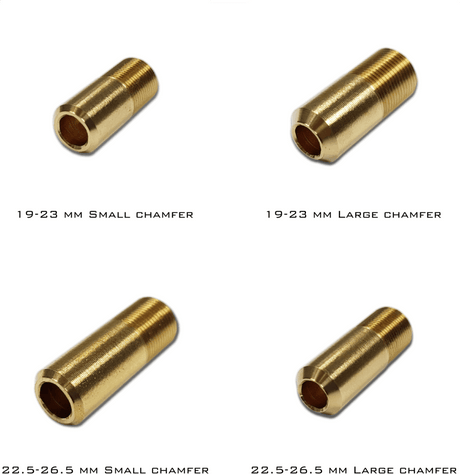 Perun Nozz-X end Large Chamfer 22.5-26.5mm-Perun-Socom Tactical Airsoft
