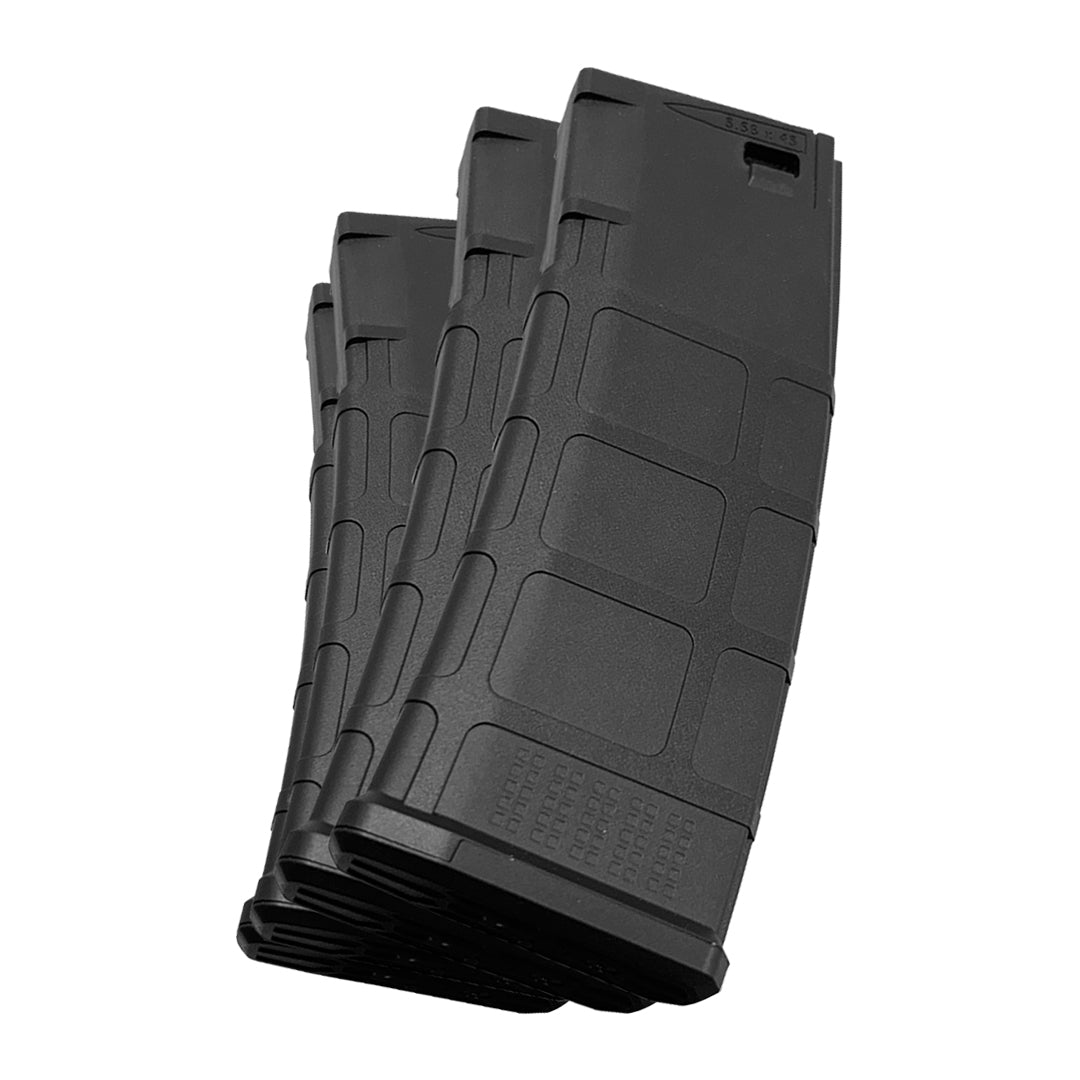 Poseidon 220rd M4 Mid-Cap Magazine (Box of 4)-Poseidon-Socom Tactical Airsoft