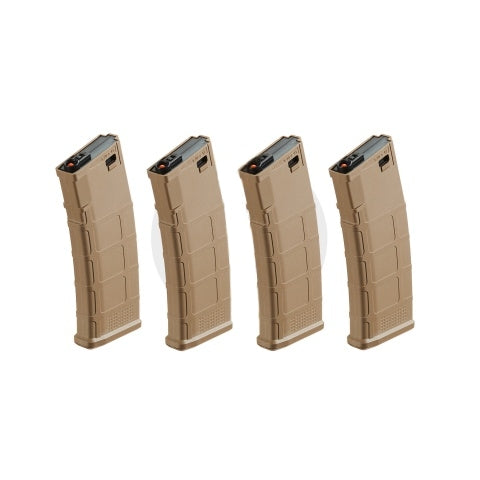Poseidon 220rd M4 Mid-Cap Magazine (Box of 4)-Poseidon-Socom Tactical Airsoft