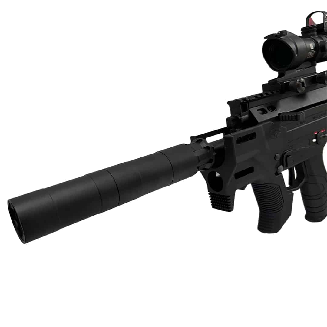 ProArms RUG Style 198mm Silencer 14mm CCW-Pro-Arms Airsoft-Socom Tactical Airsoft