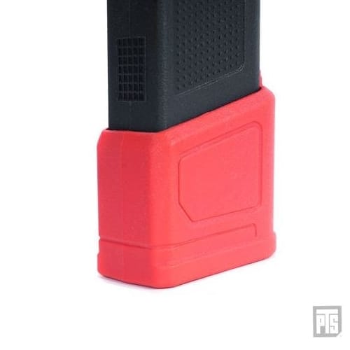 PTS AR-9 Magazine Baseplate Red (3 Pack)-PTS Syndicate-Socom Tactical Airsoft