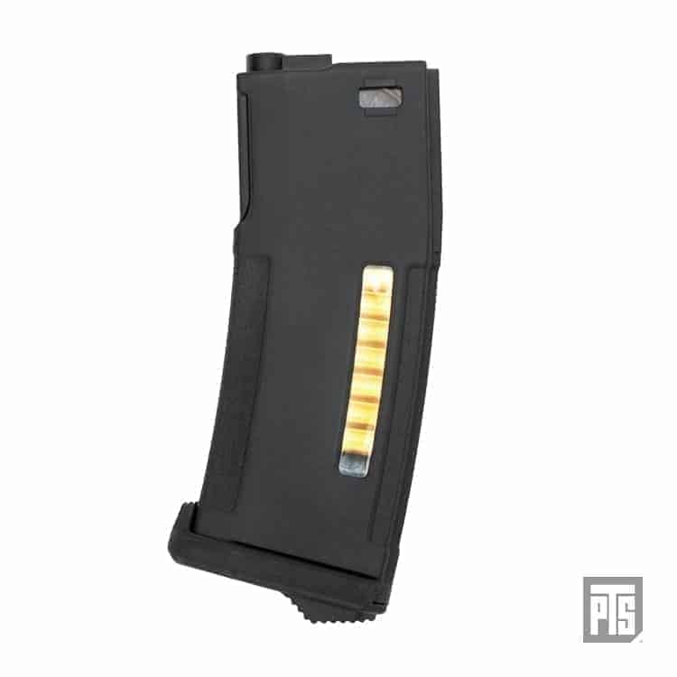 PTS Enhanced Polymer Magazine (EPM AEG) Gen 2 - Black-PTS Syndicate-Socom Tactical Airsoft