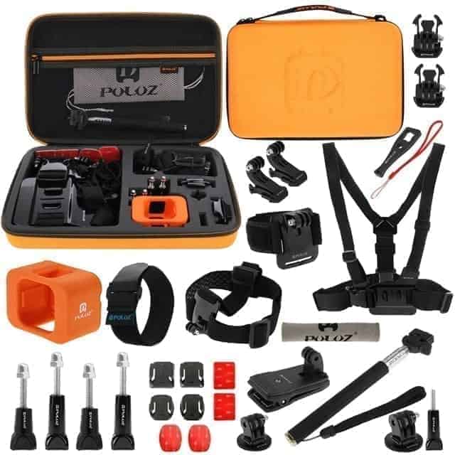 PULUZ 29 in 1 Accessories Combo Kit for go pro / Action Camera-puluz-Socom Tactical Airsoft