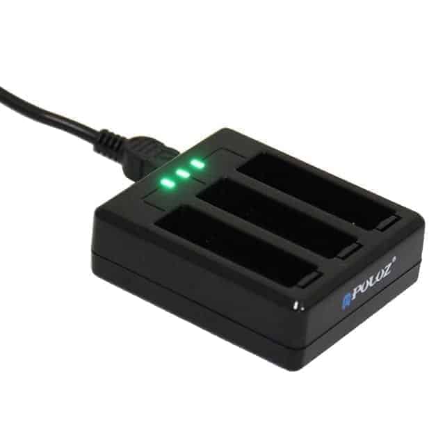 PULUZ 3-channel Battery Charger for GoPro HERO4-puluz-Socom Tactical Airsoft